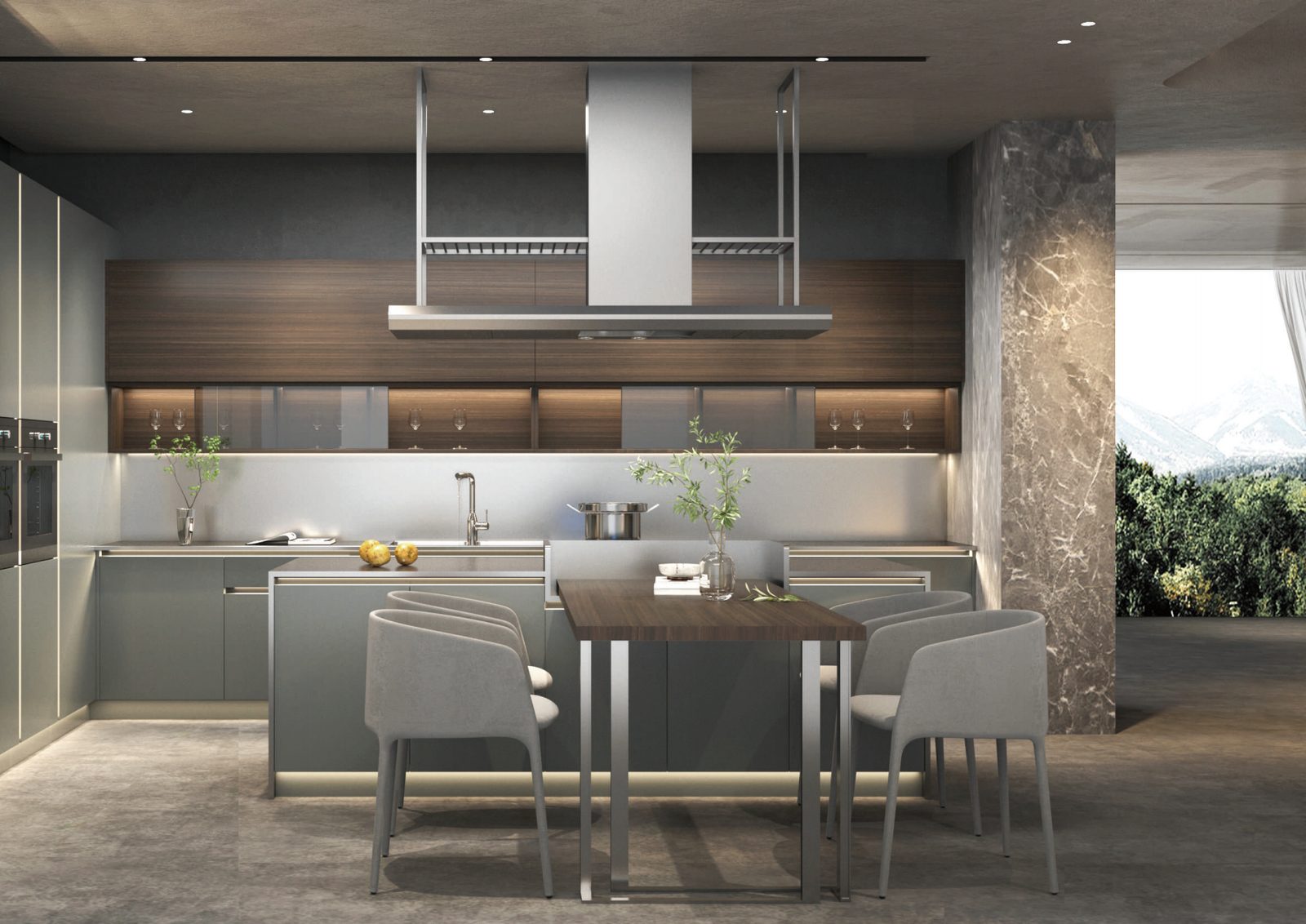 Shangri-La kitchen