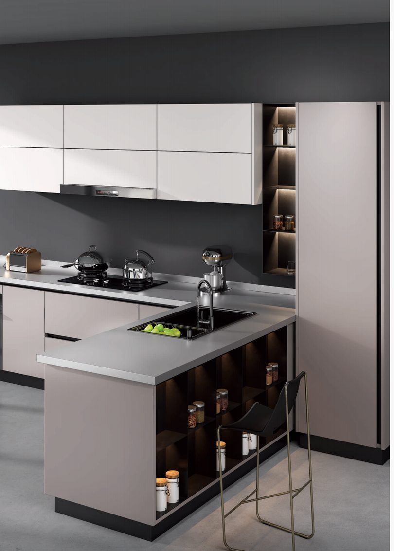 Baikal one-line kitchen