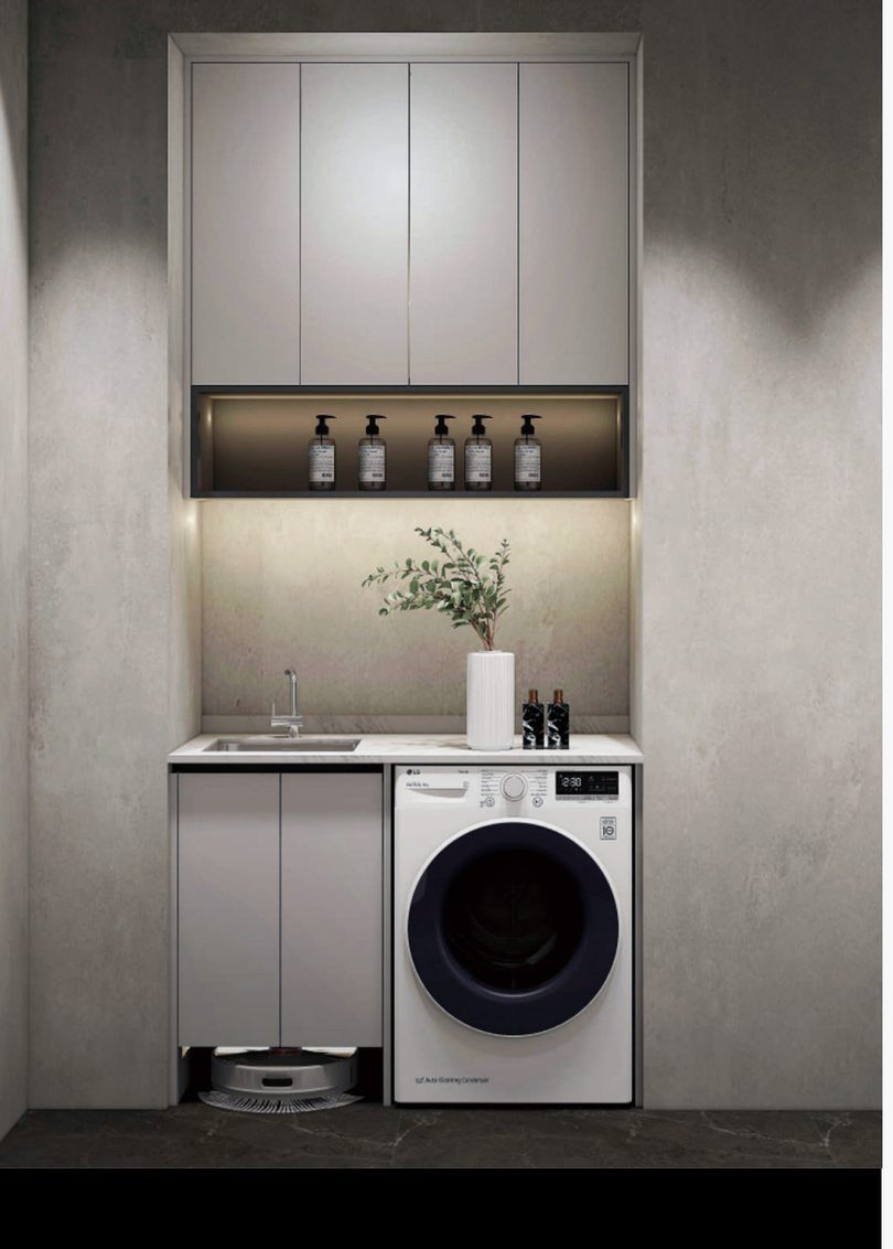 Housekeeping cabinet