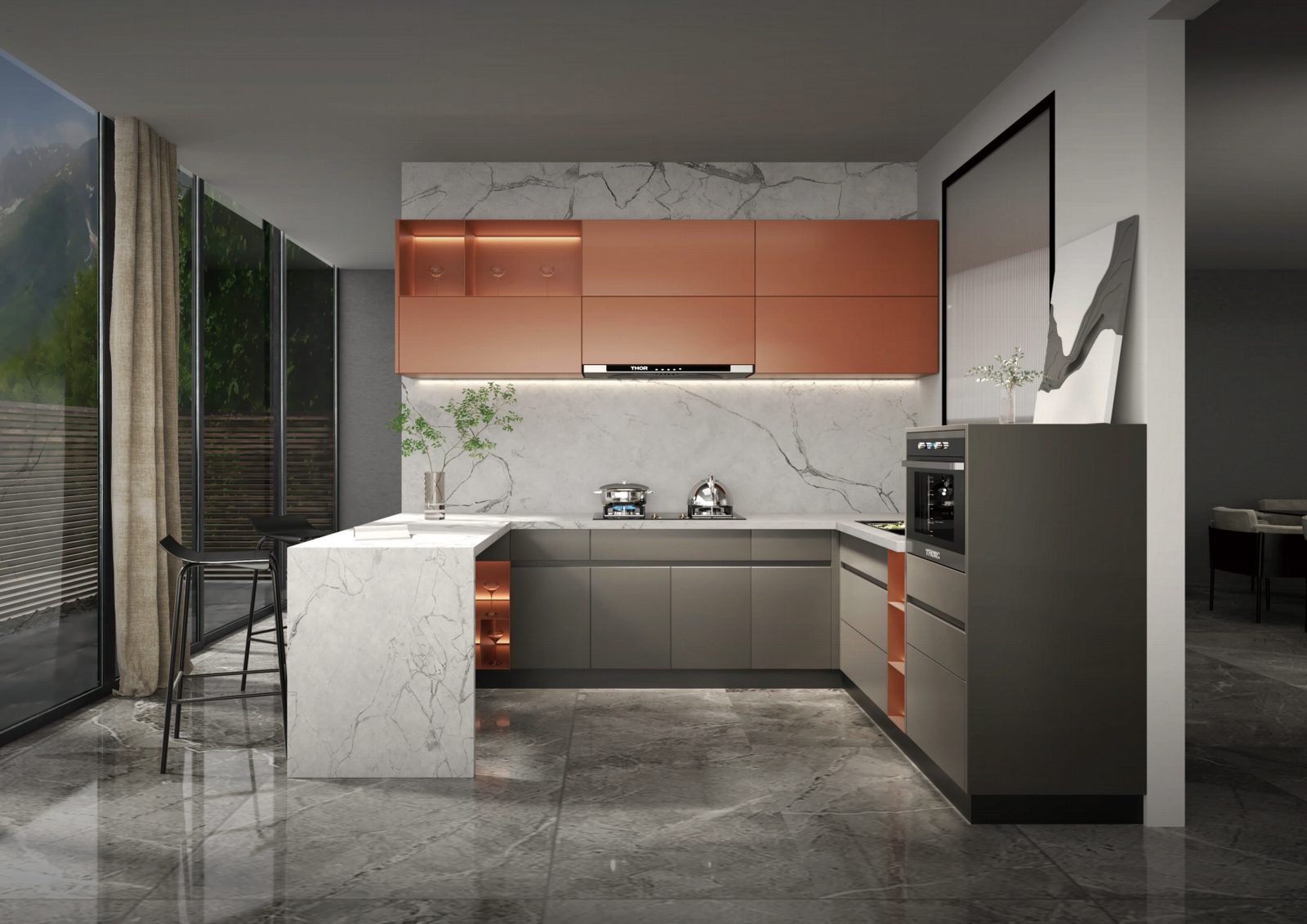 Star Kitchen island